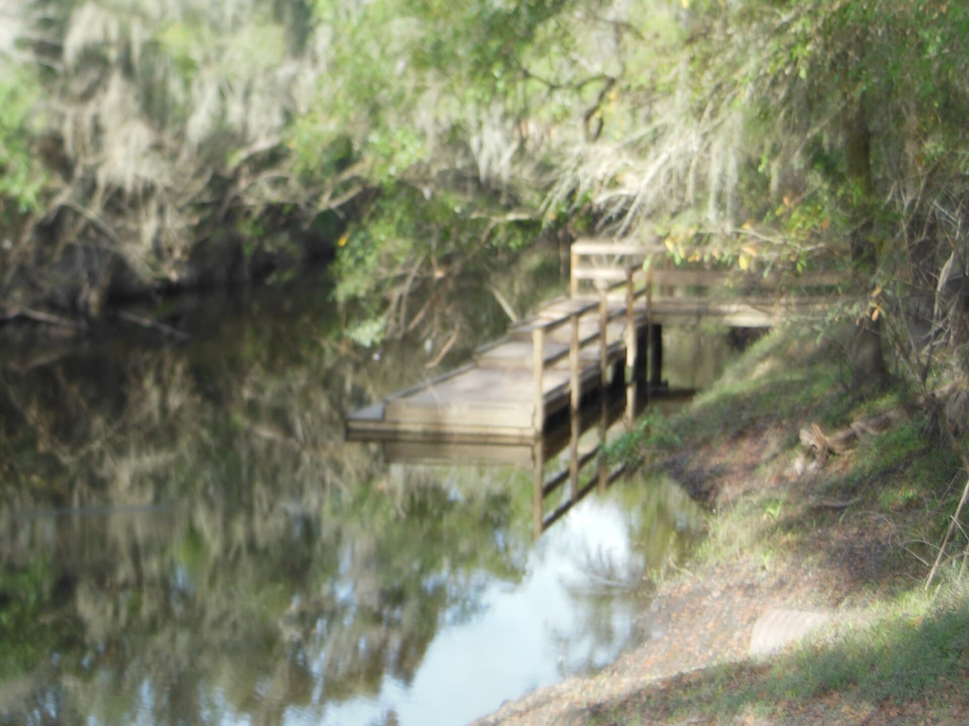 Lithia Springs canoe launch in Lithia, Florida